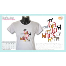 Filé de Gato | Camiseta com Desenho Gatonês