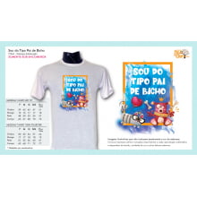 Camiseta da ONG Bicho de Rua | Sou do Tipo Pai de Bicho