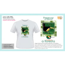 Camiseta Desenho Mata Atlântica | Tucano-de-bico-verde